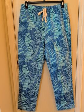 NWT Vineyard Vines Men's Camo Bayside Blue Lounge Pants Size M | Cotton Stretch